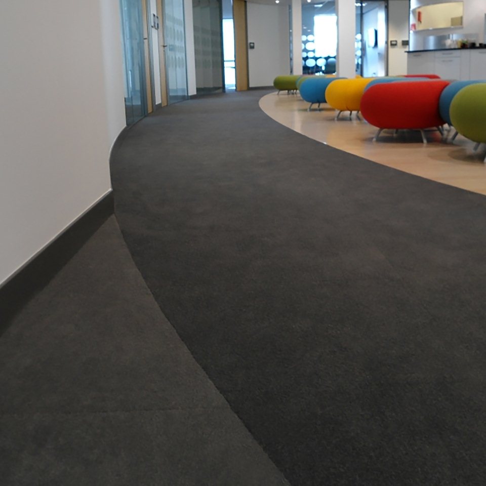 Heckmondwike Supacord Steel Grey Carpet Tile